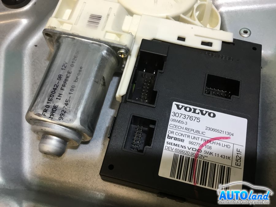 Macara geam VOLVO S40 II (MS) 2004-2025 Cod 30737675 