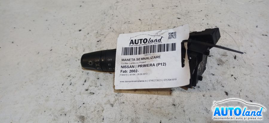 Maneta Semnalizare NISSAN PRIMERA (P12) 2002-2026 Cod 25540AV600 