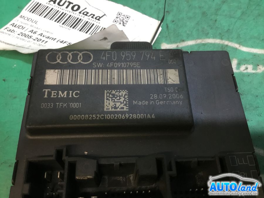 Modul electronic AUDI A6 Avant (4F5,C6) 2005-2011 Cod 4F0959794E 