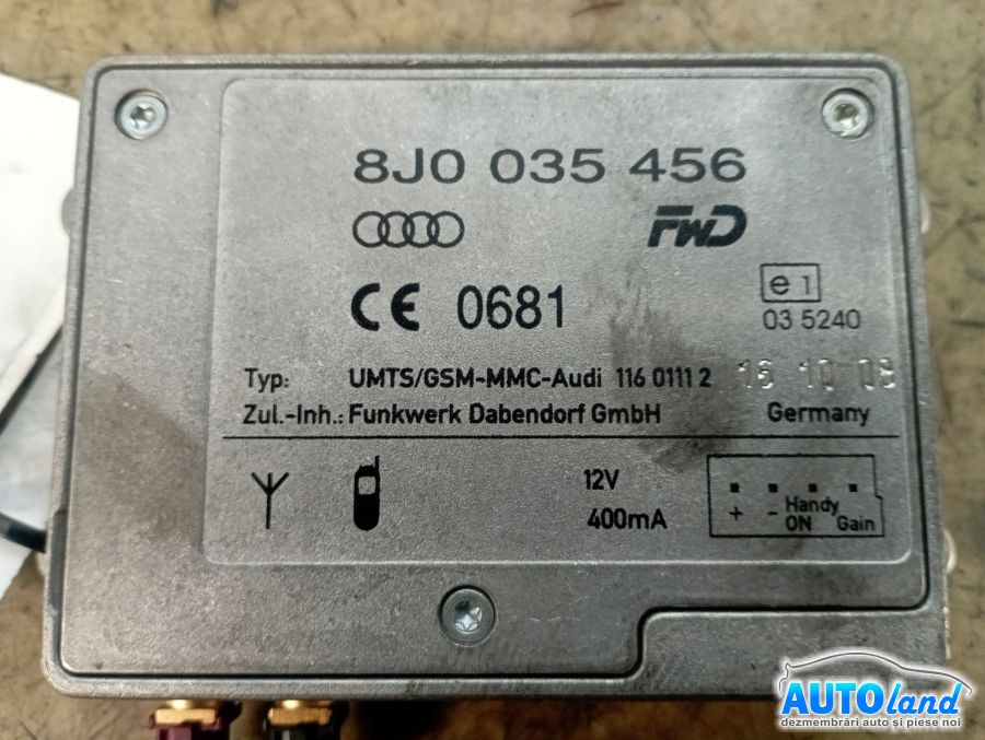 Modul Electronic AUDI Q5 (8R) 2008-2026 Cod 8J0035456 