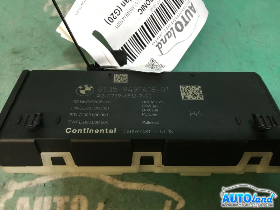 Modul Electronic BMW 3 Series Sedan (G20) 2018-2022 Cod 6135949141801 
