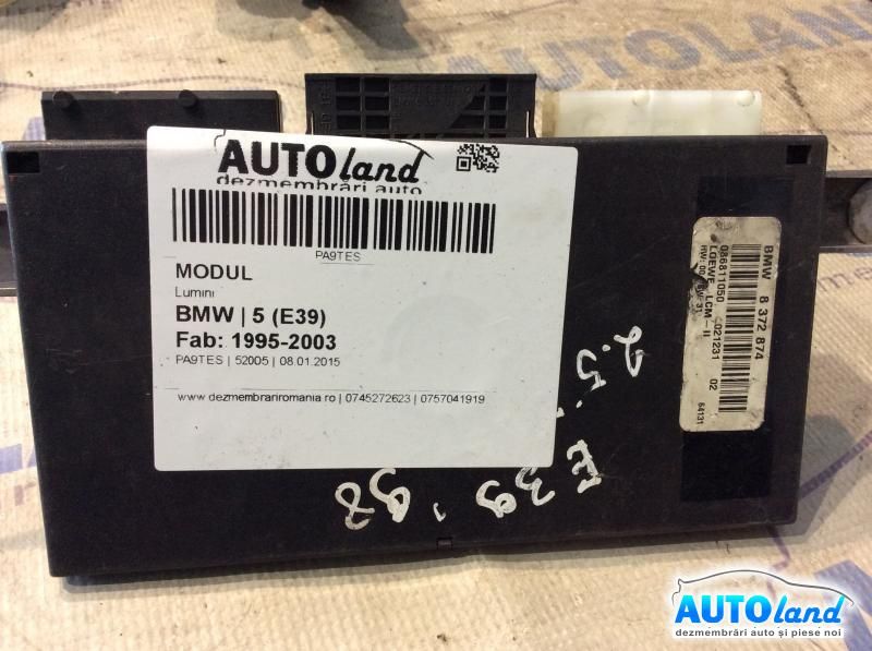 Modul electronic BMW 5 (E39) 1995-2003 Cod 8372874 