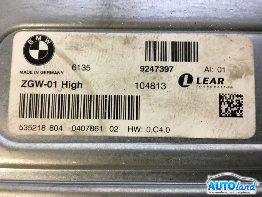Modul Electronic BMW 5 (F10) 2010-2025 Cod 9247397 