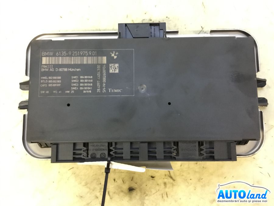 Modul Electronic BMW 5 (F10) 2010-2025 Cod 9251975 