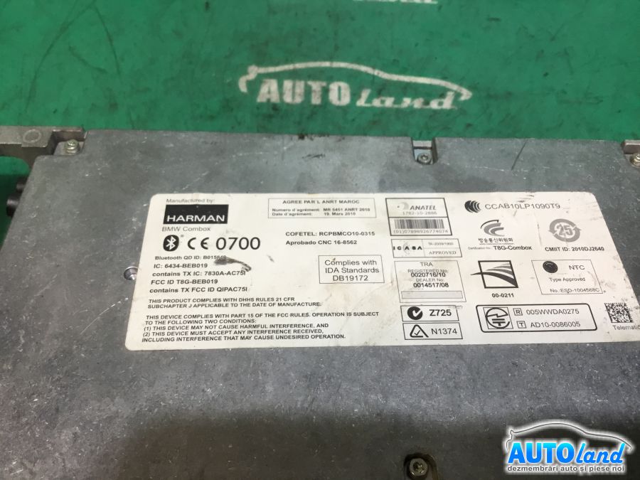 Modul electronic BMW 5 (F10) 2010-2025 Cod 9257151 