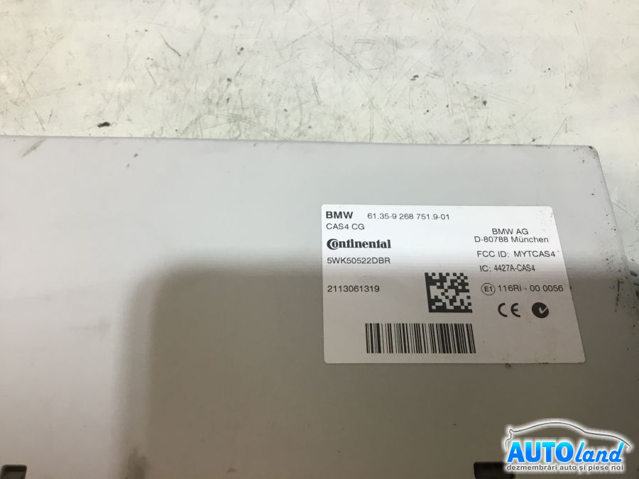 Modul electronic BMW 5 (F10) 2010-2025 Cod 9268751 