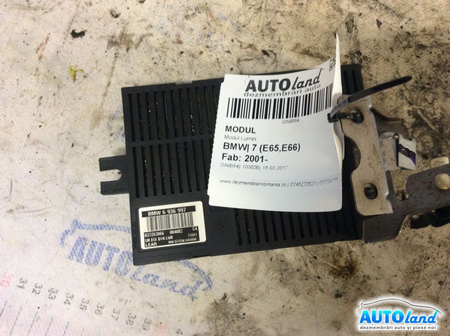 Modul electronic BMW 7 (E65,E66) 2001-2025 Cod 6936997 