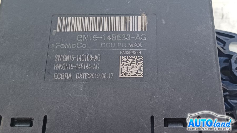 Modul Electronic FORD ECOSPORT II 2013-2017 Cod GN1514B533AG 