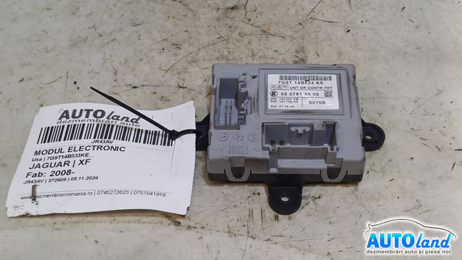 Modul Electronic JAGUAR XF 2008-2025 Cod 7G9T14B533KE 