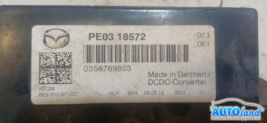 Modul Electronic MAZDA 3 Berlina 2013-2026 Cod PE0318572 