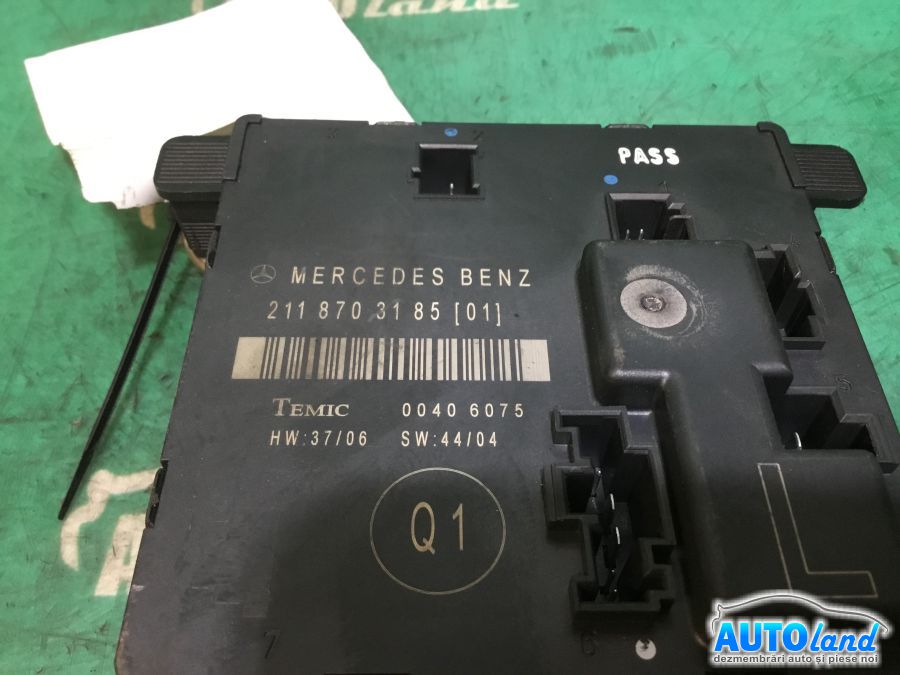 Modul electronic MERCEDES-BENZ E-CLASS (W211) 2002-2008 Cod 2118703185 