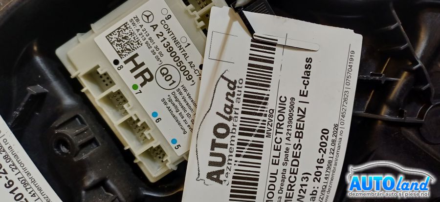 Modul Electronic MERCEDES-BENZ E-class (W213) 2016-2020 Cod A2139005009 