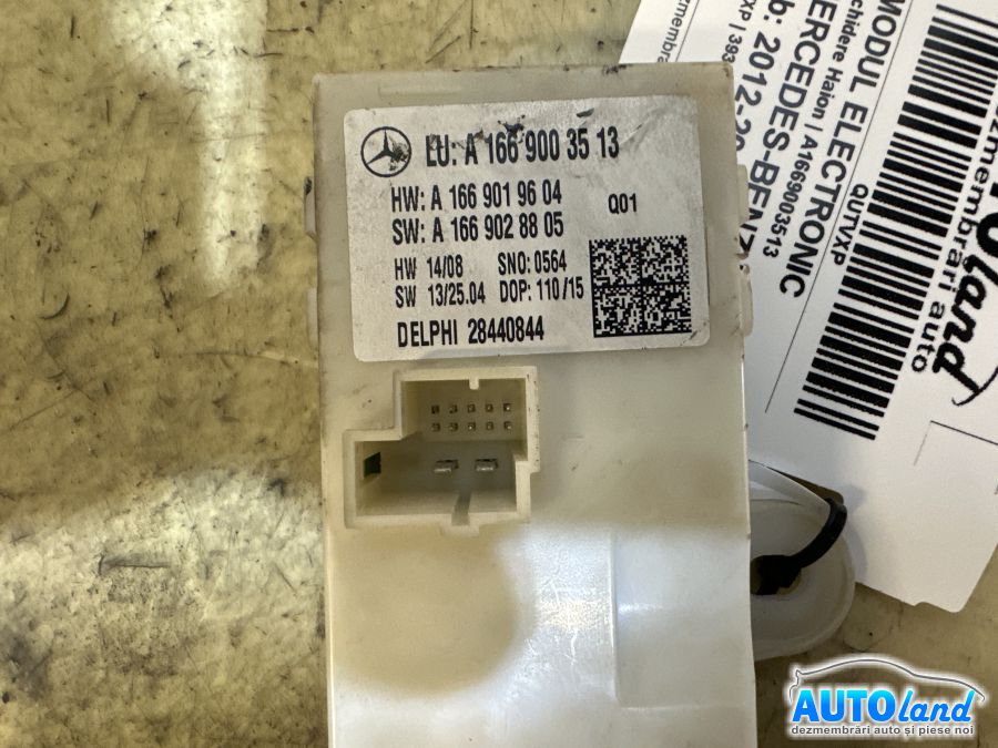 Modul Electronic MERCEDES-BENZ GL (X166) 2012-2015 Cod A1669003513 