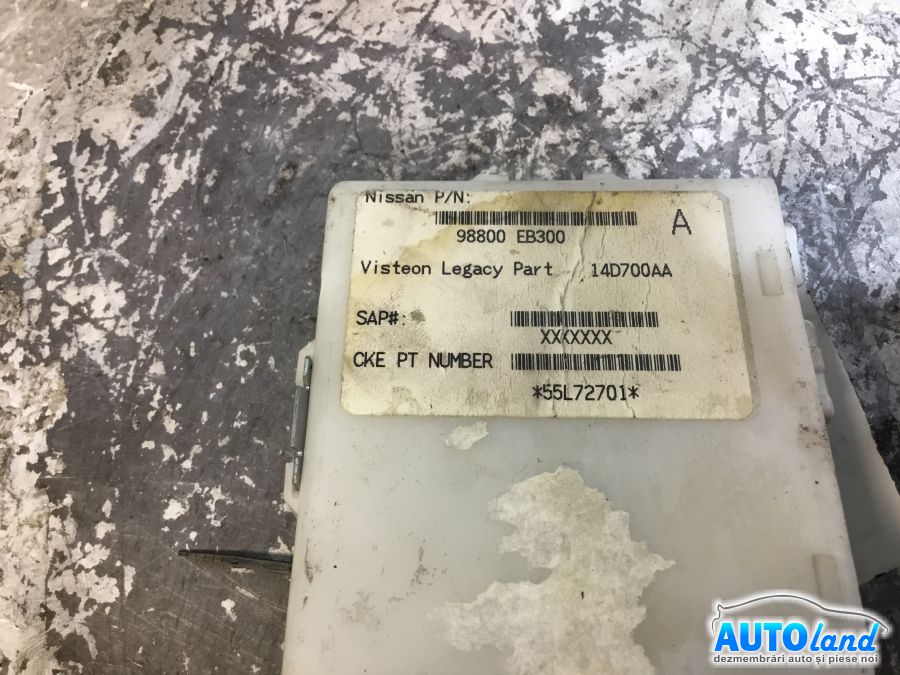 Modul electronic NISSAN PATHFINDER (R51) 2005-2025 Cod 98800EB300 