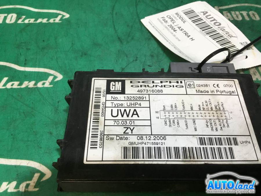 Modul electronic OPEL ASTRA H 2004-2025 Cod 13252891 