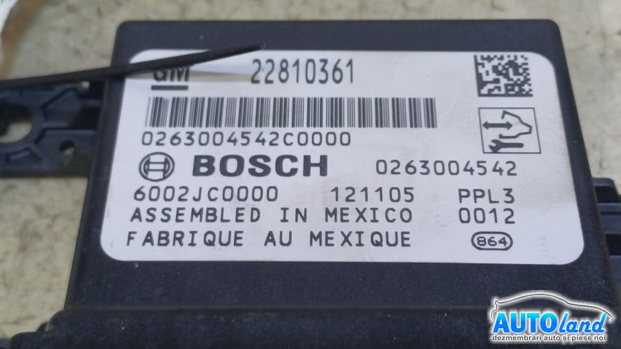 Modul Electronic OPEL ASTRA J hatchback 2009-2025 Cod 22810361 