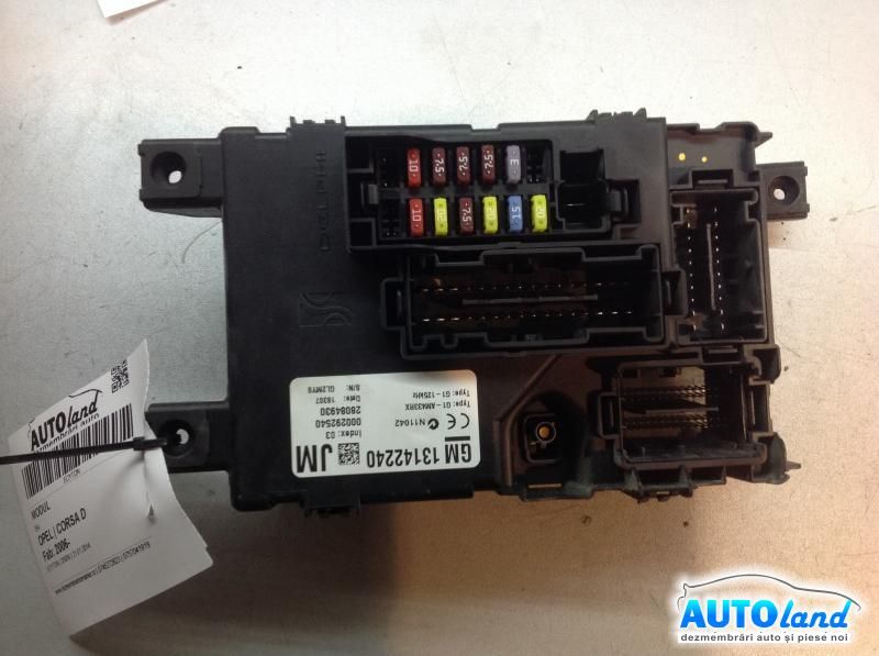 Modul electronic OPEL CORSA D 2006-2025 Cod 13142240 