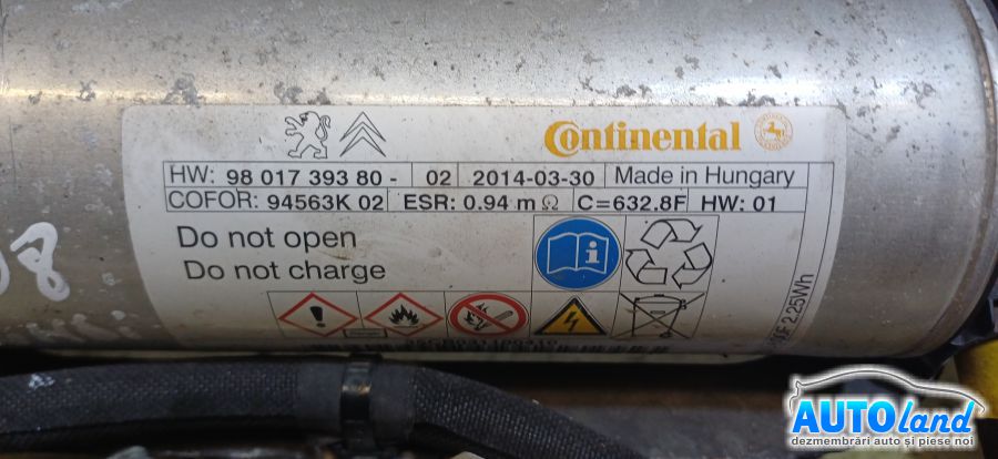 Modul Electronic PEUGEOT 308 (4A_,4C_) 2007-2025 Cod 9801739380 