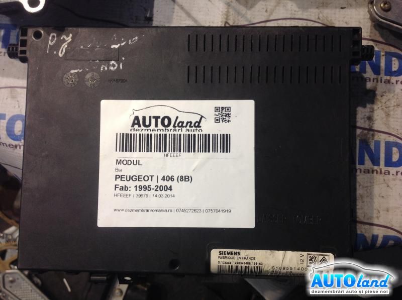 Modul electronic PEUGEOT 406 (8B) 1995-2004 Cod 9637436480 
