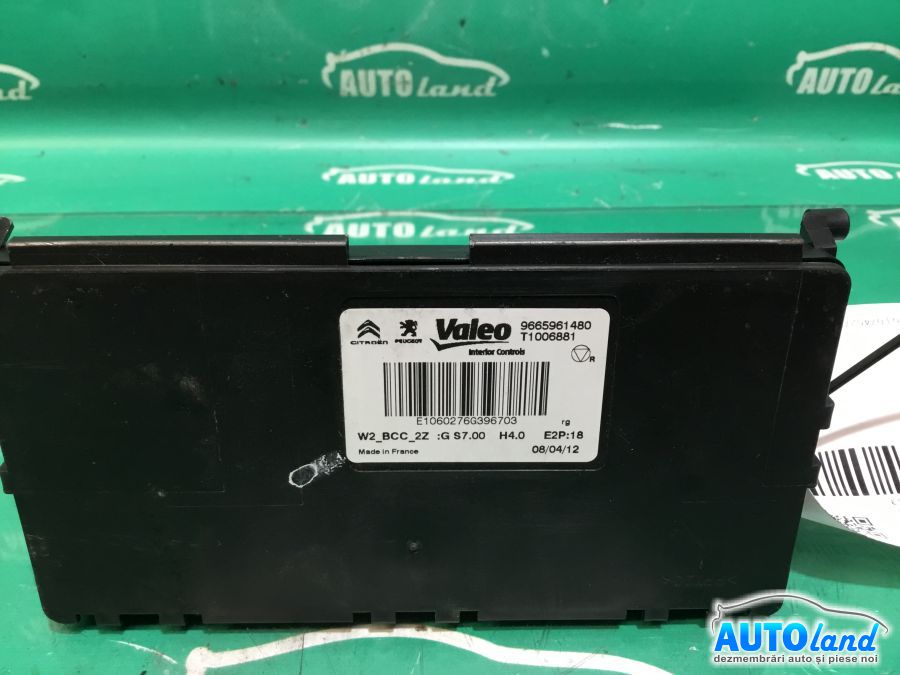 Modul electronic PEUGEOT 508 2010-2025 Cod 9665961480 