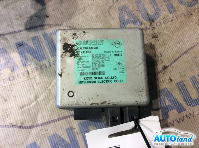 Modul electronic RENAULT CLIO II 1998-2001 Cod 8200222352B 