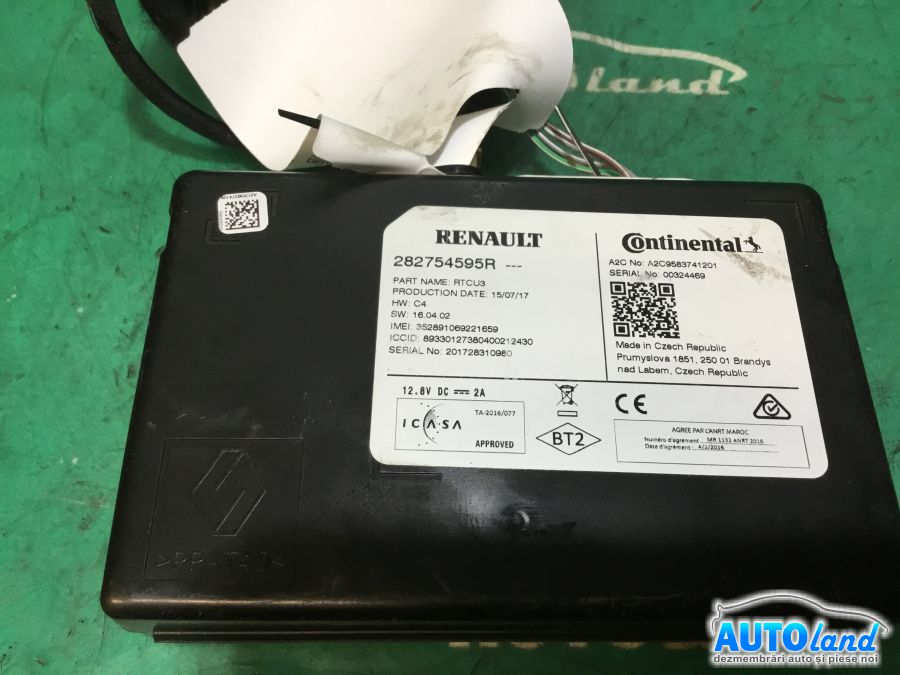 Modul electronic RENAULT MEGANE IV 2016-2025 Cod 282754595R 