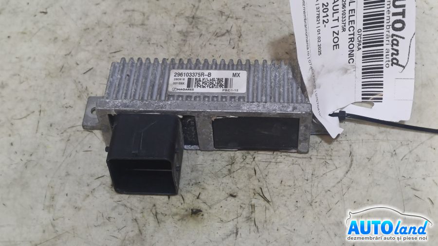 Modul Electronic RENAULT ZOE 2012-2025 Cod 296103375R 