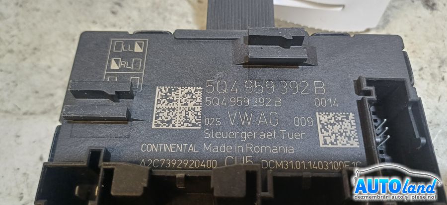 Modul Electronic VOLKSWAGEN GOLF VII 2012-2026 Cod 5Q4959392B 