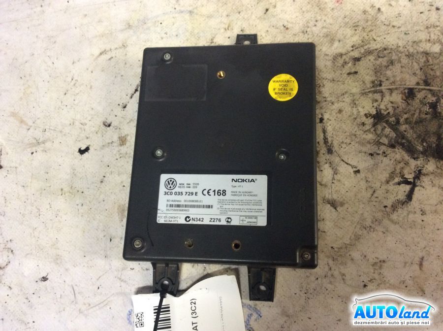 Modul electronic VOLKSWAGEN PASSAT (3C2) 2005-2025 Cod 3C0035729E 