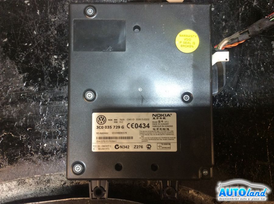 Modul electronic VOLKSWAGEN PASSAT (3C2) 2005-2026 Cod 3C0035729G 