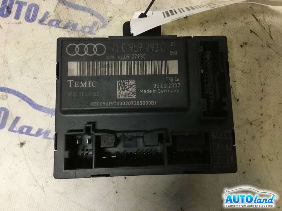 Modul electronic VOLKSWAGEN TOUAREG (7LA,7L6,7L7) 2002-2025 Cod 4L0959793C 