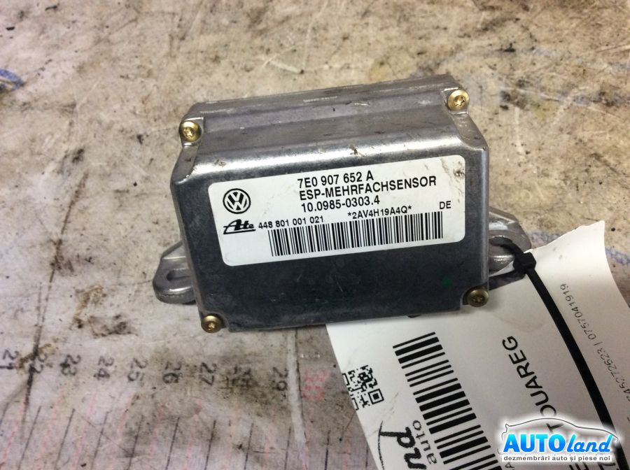Modul electronic VOLKSWAGEN TOUAREG (7LA,7L6,7L7) 2002-2025 Cod 7E0907652A 