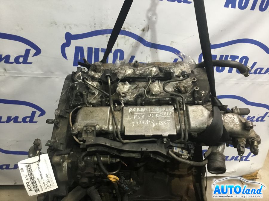 Motor Diesel TOYOTA COROLLA Verso (_E12J_) 2001-2004 Cod 1CDFTV 