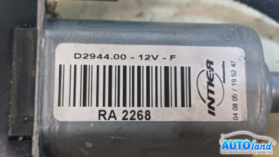 Motoras Macara ALFA ROMEO 159 2005-2025 Cod RA2268 