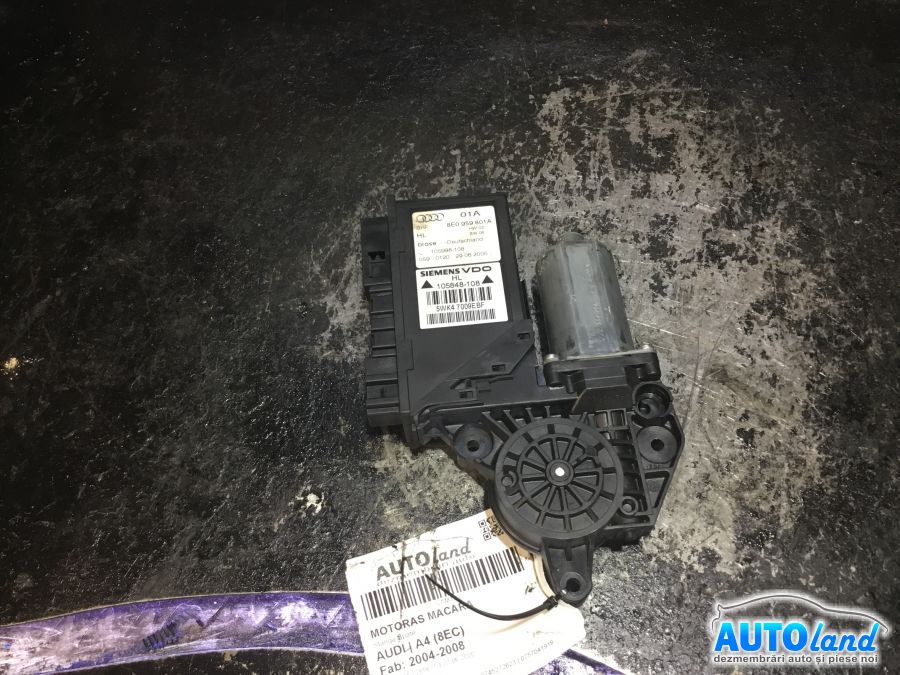 Motoras Macara AUDI A4 (8EC) 2004-2008