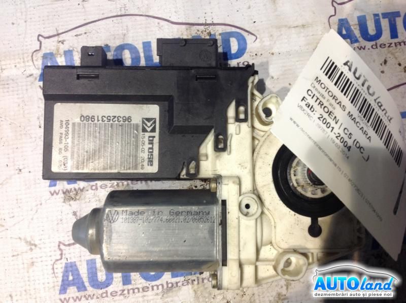 Motoras Macara CITROEN C5 (DC_) 2001-2004 Cod 9632531980 