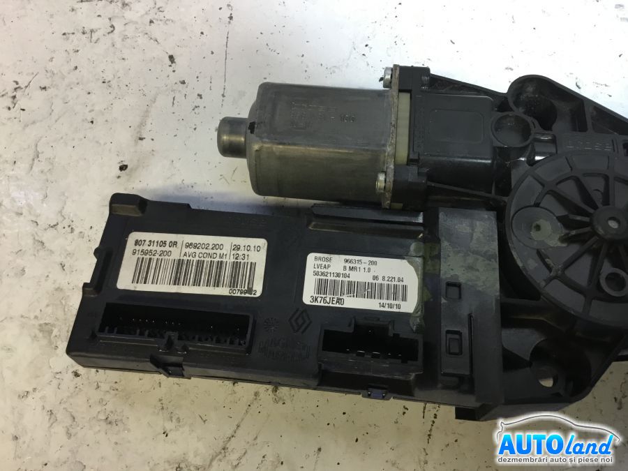 Motoras Macara RENAULT SCENIC III (JZ0/1_) 2009-2025 Cod 969202200 