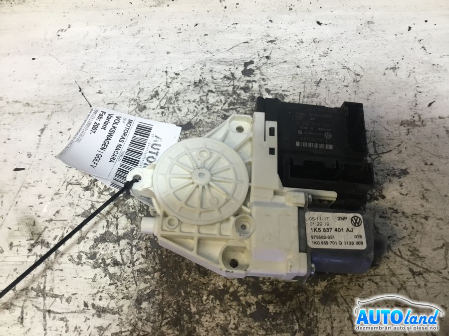 Motoras Macara VOLKSWAGEN GOLF V Variant 2007-2025