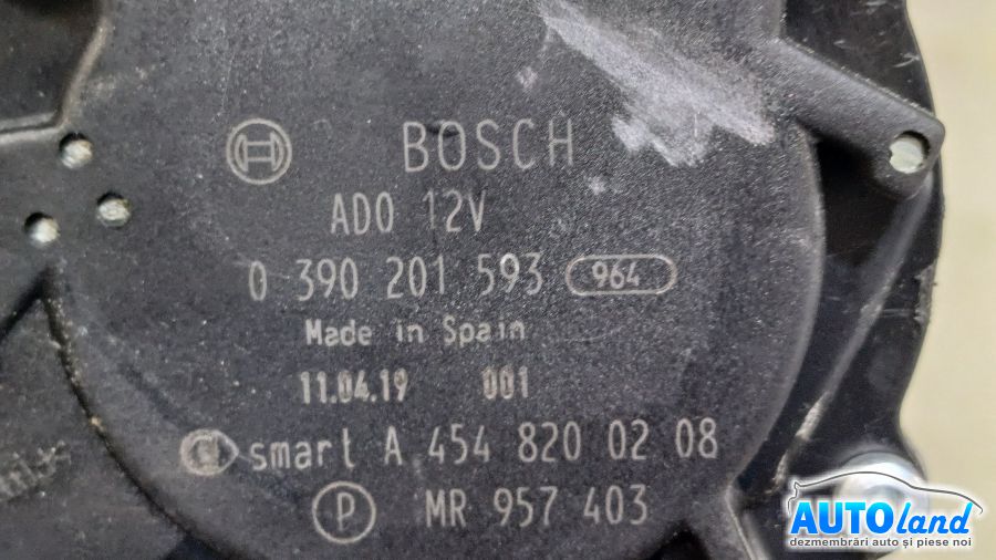 Motoras Stergator Spate SMART FORFOUR 2004-2025 Cod A4548200208 