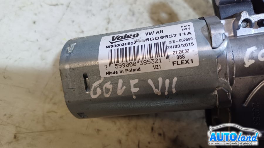 Motoras Stergator Spate VOLKSWAGEN Golf VII Variant 2012-2017 Cod 5G0955711A 