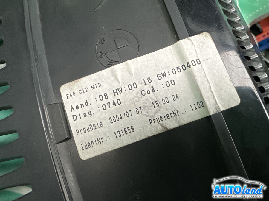 Navigatie BMW 5 (E60) 2003-2025 Cod 6945661 