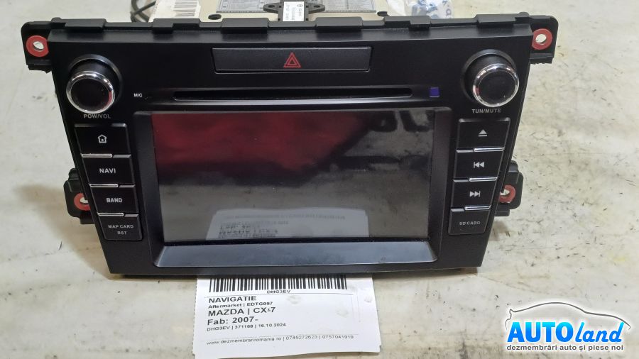 Navigatie MAZDA CX-7 2007-2025 Cod EDTG097 