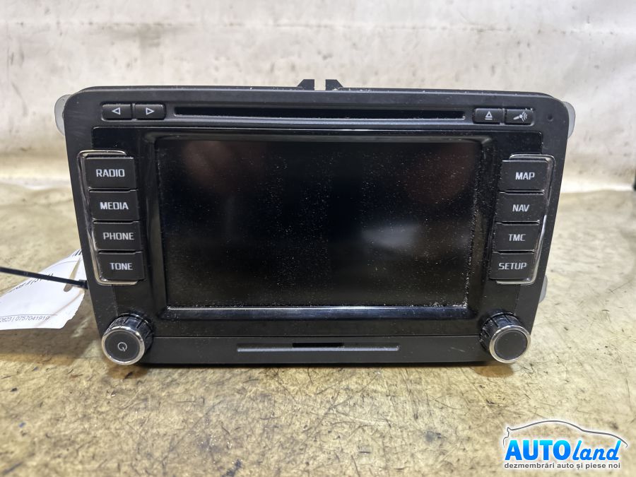 Navigatie SKODA SUPERB II (3T4) 2008-2026 Cod 3T0035686C 