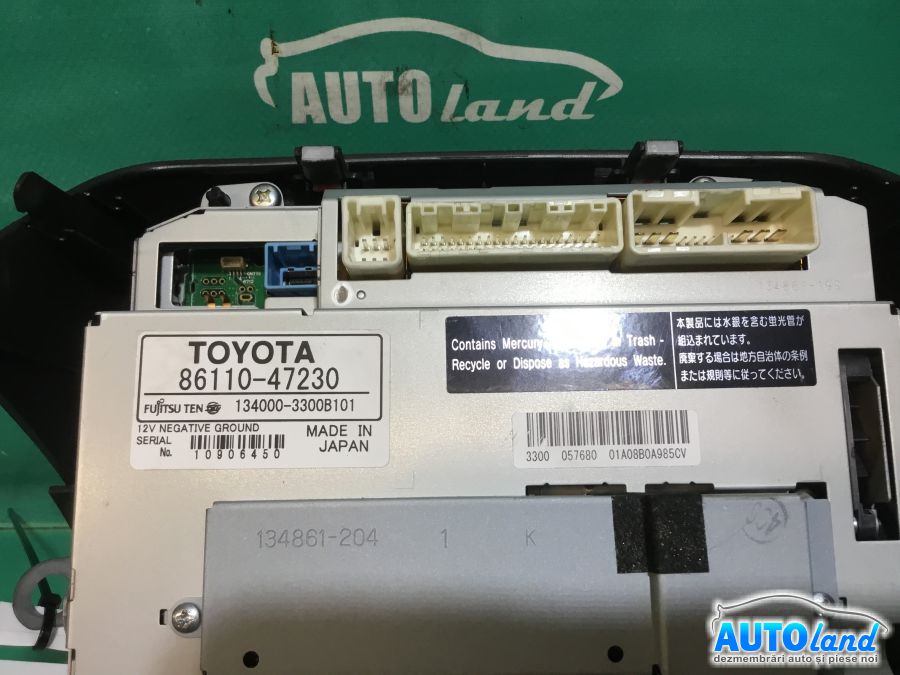 Navigatie TOYOTA PRIUS hatchback 2003-2025 Cod 8611047230 