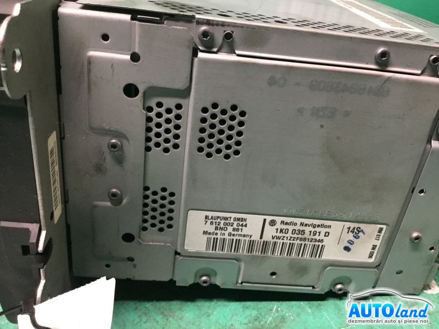 Navigatie VOLKSWAGEN GOLF V (1K1) 2003-2025 Cod 1K0035191D 