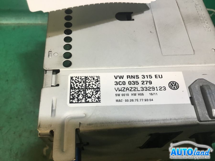 Navigatie VOLKSWAGEN PASSAT Variant (365) 2010-2025 Cod 3C0035279 