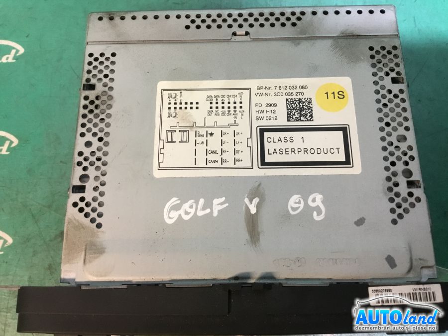 Navigatie VOLKSWAGEN SCIROCCO 2008-2025 Cod 3C0035270 