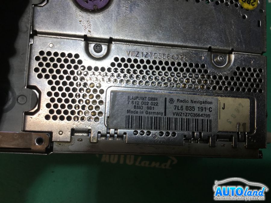 Navigatie VOLKSWAGEN TOUAREG (7LA,7L6,7L7) 2002-2025 Cod 7L6035191C 