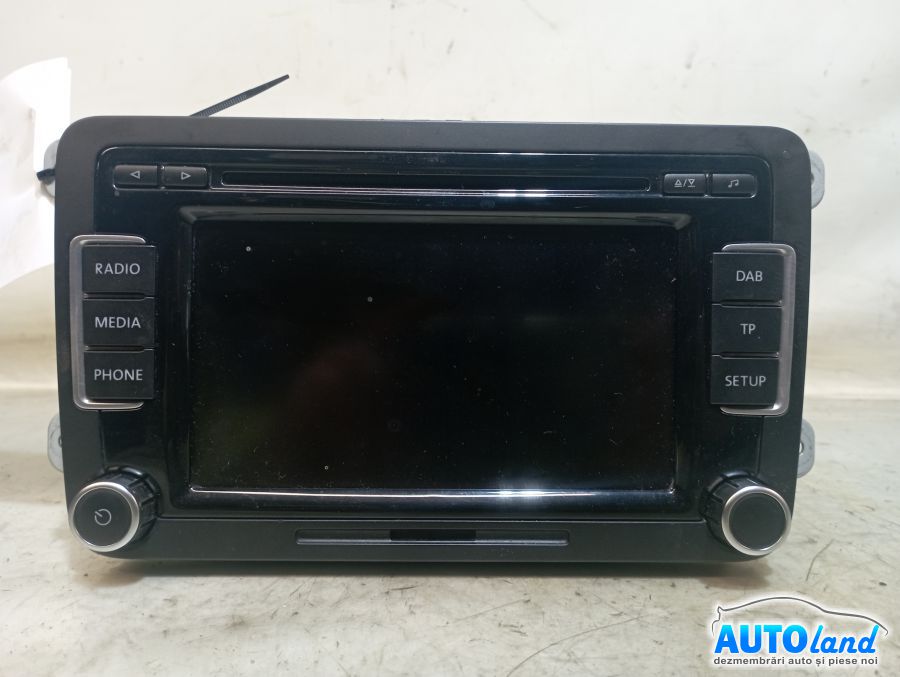 Navigatie VOLKSWAGEN Touran I (facelift 2010) 2010-2015 Cod 3C8035195H 