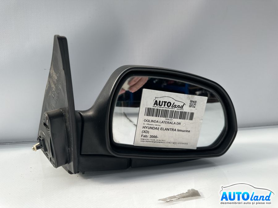 Oglinda Dreapta HYUNDAI ELANTRA limuzina (XD) 2000-2025 Cod 012151 